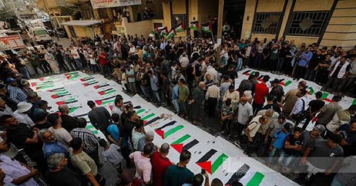 غزة تشيع رفات 105 شهداء قضوا في حرب الابادة قبل 3 سنوات